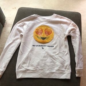 Abercrombie Kids Emoji Sweatshirt